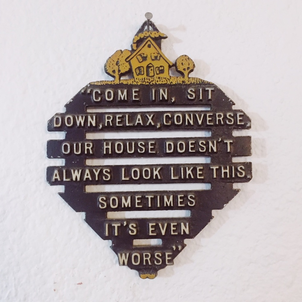Cute Vintage Trivet